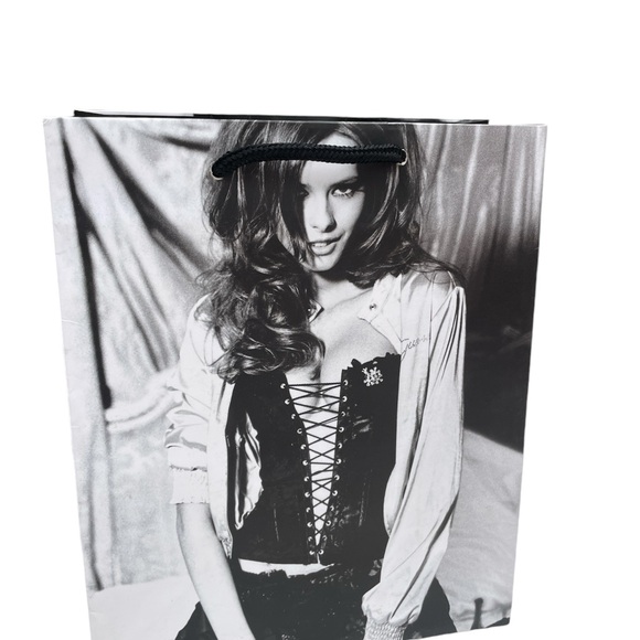 Guess Empty Designer Gift Bag Vintage Sexy Male Female Models - Picture 2 of 6